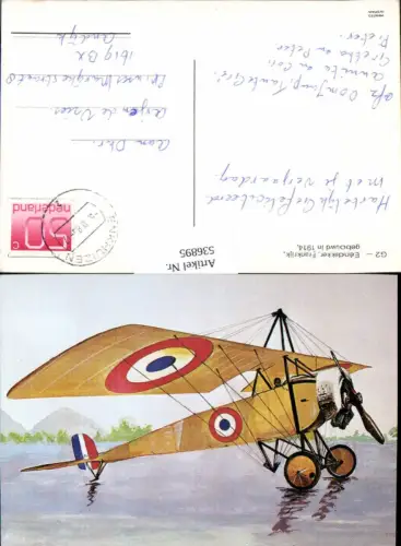 536895,Aviaktik Flugzeug G2 Eindecker Frankreich Aviatic