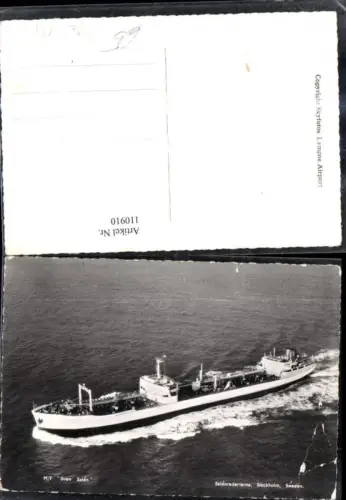 110910,Hochseeschiff Schiff M/T Sven Salen Salenrederierna Stockholm