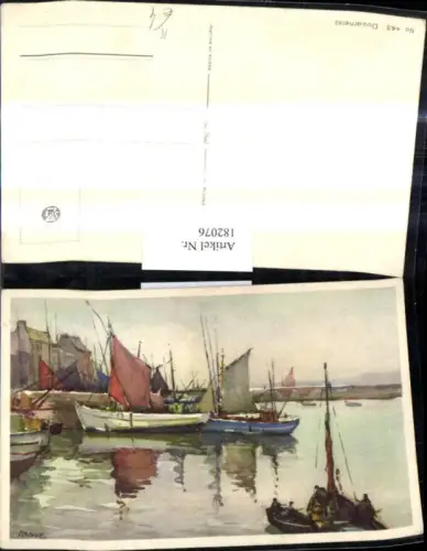 182076,Künstler Ak Mare Segelschiff Schiffe Segelboote Boote Hafen