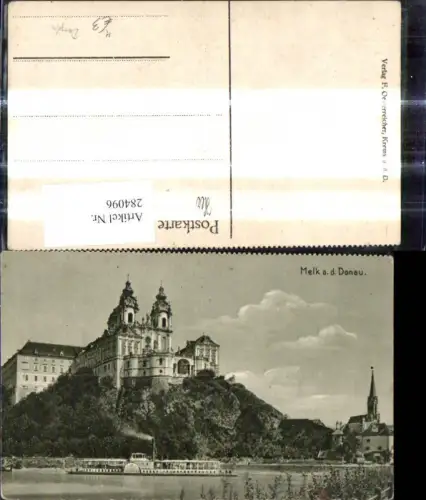 284096,Schiff Binnenschiff Dampfer Wachau Melk a. d. Donau
