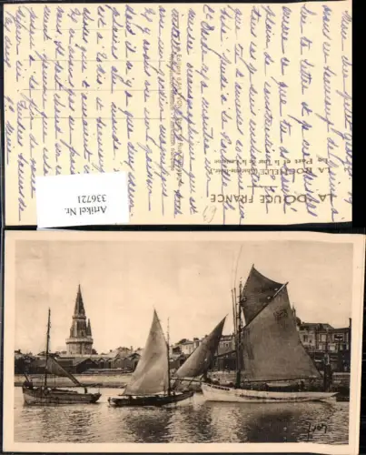 336721,La Rochelle Le Port et la Tour de la Lanterne Schiffe Segelschiffe Segelboote