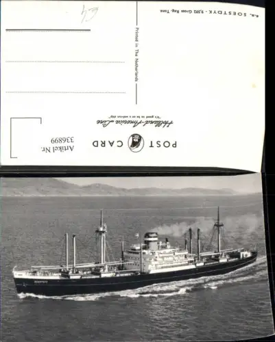 336899,Hochseeschiff Schiff s.s. Soestdyk Holland America Line