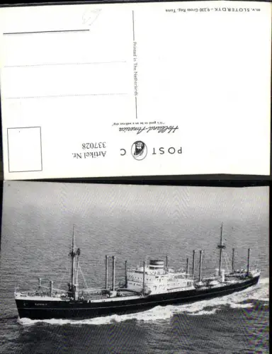 337028,Hochseeschiff Schiff m.v. Sloterdyk Holland America Line