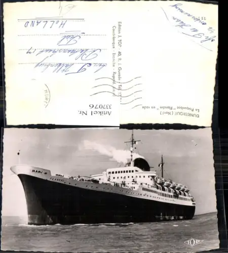 337076,Hochseeschiff Schiff Dunkerque Nord Le Paquebot Flandre en rade