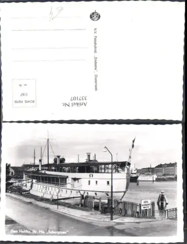 337107,Foto Ak Hochseeschiff Schiff Den Helder Hr. Ms. Schorpioen