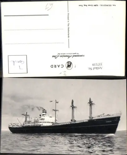 337119,Hochseeschiff Schiff s.s. Eemdyk Holland America Line