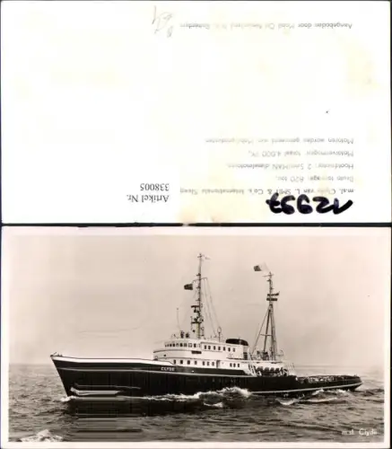 338005,Schiff Hochseeschiff m.sl. Clyde L. Smit Co Internationale Sleepdienst Schlepper