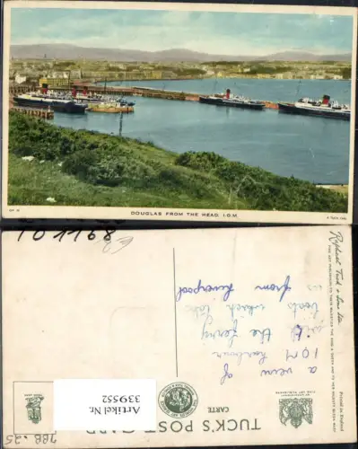 339552,Schiff Hochseeschiffe Douglas from the Head Isle of Man
