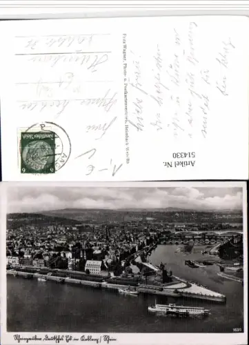 514330,Koblenz am Rhein Deutsches Eck Binnenschiff Schiff Dampfer