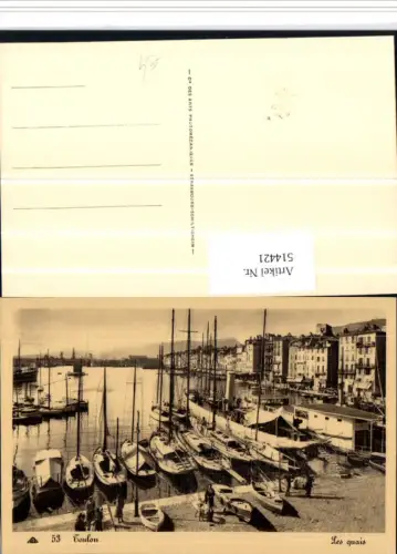 514421,Toulon Les quais Segelboote Boote Dampfer