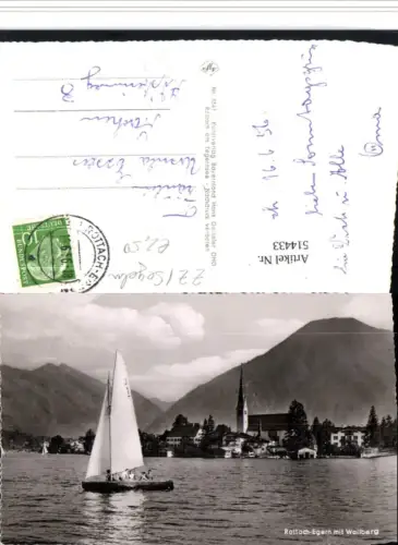 514433,Rottach-Egern m. Wallberg Segelboot Boot