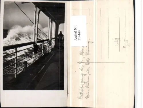 514449,Foto AK Hochseeschiff Schiff Deck