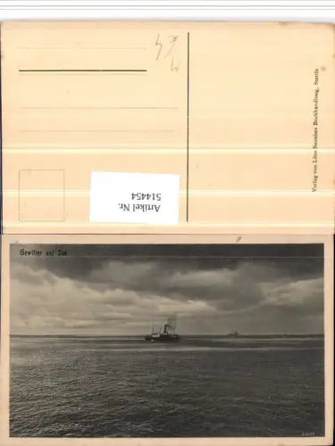 514454,Gewitter auf See Hochseeschiff Schiff Dampfer