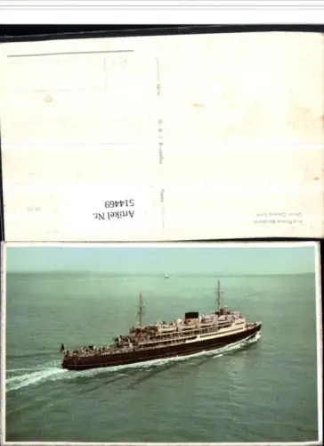 514469,M/S Prince Baudouin Dover-Ostend Line Hochseeschiff Schiff