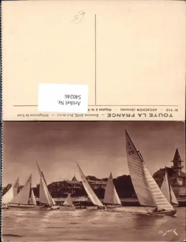 540246,Arcachon Regates a la Voile Segelboote Schiffe
