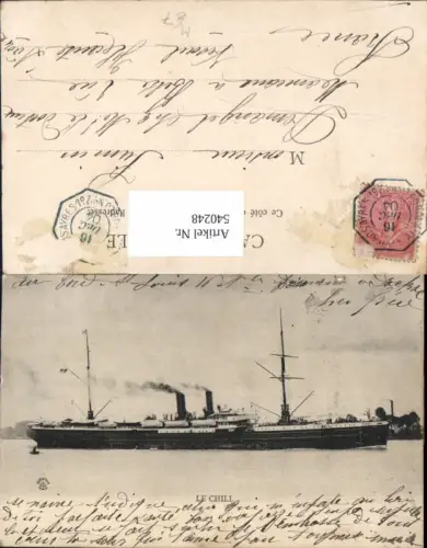 540248,Le Chili Dampfer Hochseeschiff Schiff