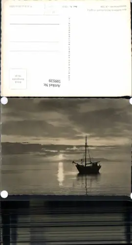 599539,Foto Ak Segelschiff