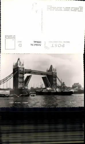 599646,Schiff Binnenschiff London Tower Bridge Schiff fährt durch