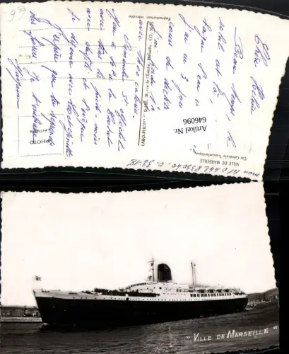 646096,Schifffahrt Schiff Hochseeschiff Ville de Marseille
