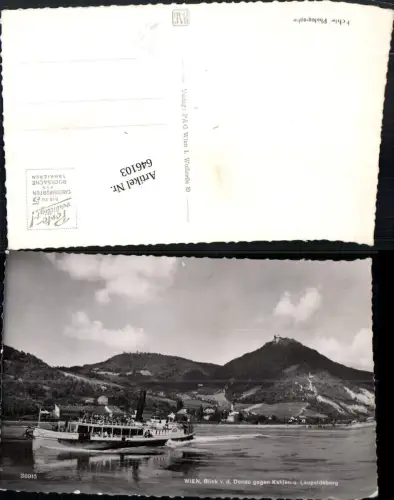 646103,Schifffahrt Schiff Dampfer Kahlenberg Wien Döbling