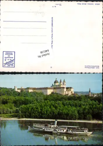 646136,Schifffahrt Schiff Dampfer Binnenschiff Johann Strauss in Melk