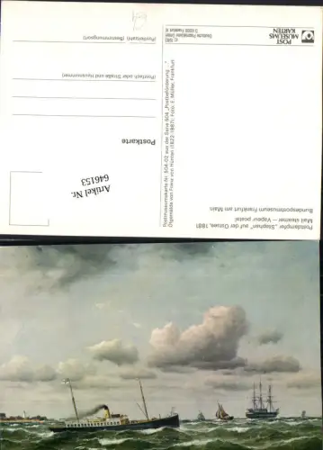 646153,Schifffahrt Schiff Hochseeschiff Postdampfer Dampfer Stephan 1881