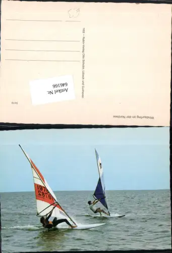 646166,Schifffahrt Schiff Segelschiff Windsurfing Sport Nordsee