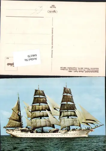 646170,Schifffahrt Schiff Segelschiff Segelschulschiff Gorch Fock