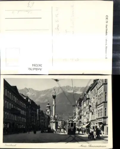 263284,Strassenbahn Nr. 40 Innsbruck Maria Theresienstraße