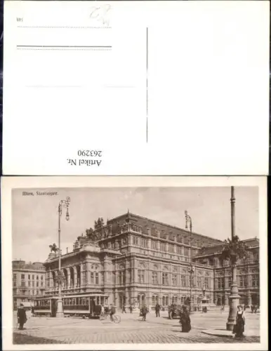 263290,Strassenbahn Wien Staatsoper Oper Ringlinien