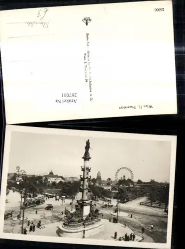 267031,Strassenbahn Wien Praterstern Riesenrad
