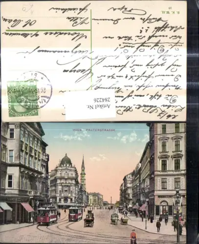 284226,Wien Praterstrasse Strassenbahn