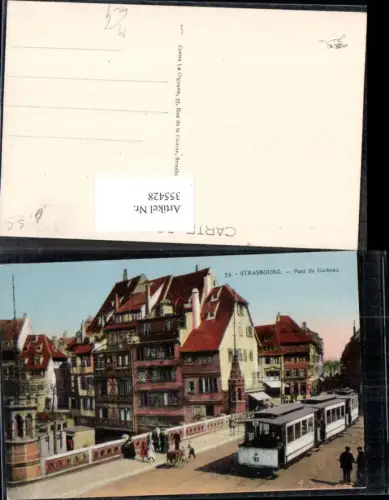 355428,Straßenbahn Strasbourg Straßburg Pont du Corbeau Brücke