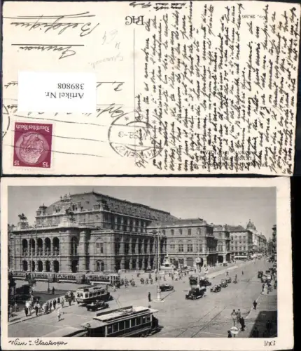389808,Straßenbahn Wien Staatsoper Oper Ringlinie Bub Autobus Automobile