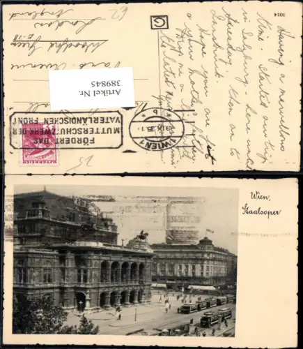 389845,Straßenbahn Wien Staatsoper Oper