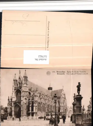 517922,Straßenbahn Brüssel Bruxelles Kirche