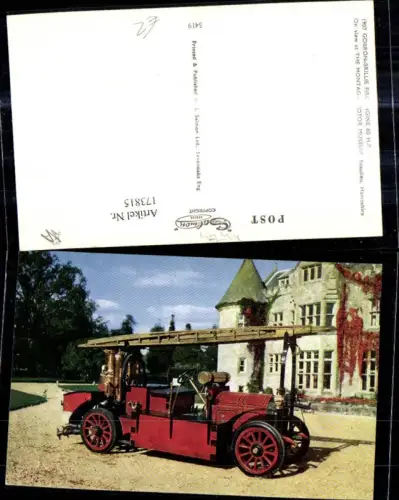 173815,Oldtimer 1907 Gobron Brillie Fire Engine 60 H. P. Feuerwehrauto Löschwagen Feuerwehr