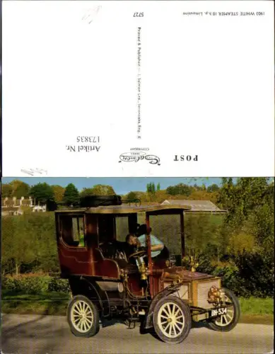 173835,Automobil Oldtimer 1903 White Steamer 10 h. p. Limousine