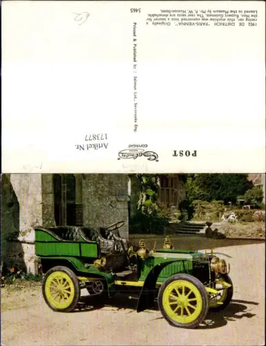 173877,Automobil Oldtimer 1902 De Dietrich Paris Vienna