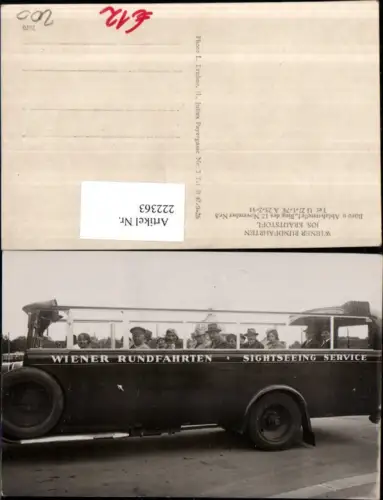 222363,Autobus Reisebus Bus Wiener Rundfahrten Josef Krautstofl
