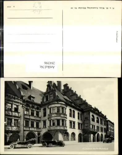 284396,Personenwagen Auto Oldtimer v. München Hofbräuhaus Bier