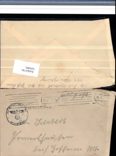 525905,WK 2 Feldpost Inf. Pionier Ers. Abt. 173 Würzburg Hermershausen Hofheim