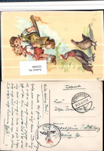525946,WK 2 Feldpost Strausberg Froschgrün Mitwitz Kronach