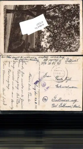 675207,WK 2 Feldpost Standort Btl. Linz n. Todtmoos 1944 Tarnstempel