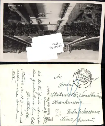 675229,WK 2 Feldpost Wien Purkersdorf n. Linz 1942