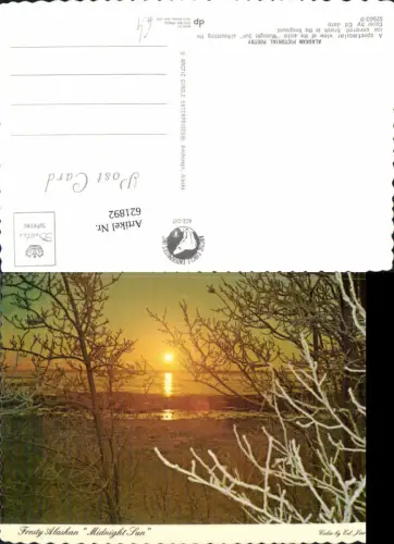 621892,Alaskan Pictorial Poetry Midnight Sun Landschaft Alaska