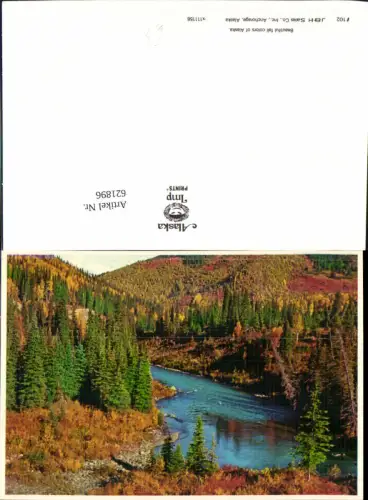 621896,Beautiful fall colors of Alaska Landschaft