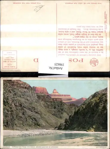 198625,Arizona Grand Canyon Zoroaster from the River Partie