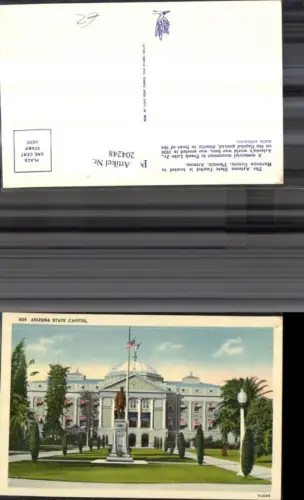 204248,Arizona Phoenix State Capitol in Maricopa County
