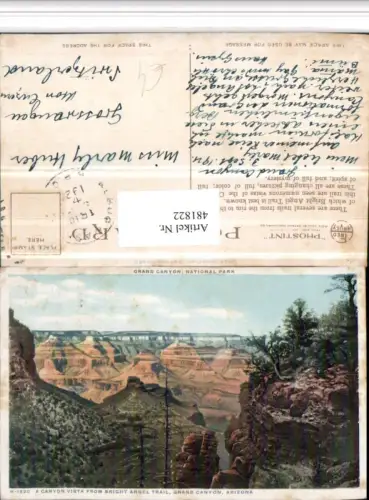 481822,Arizona Grand Canyon National Park from Bright Angel Trail